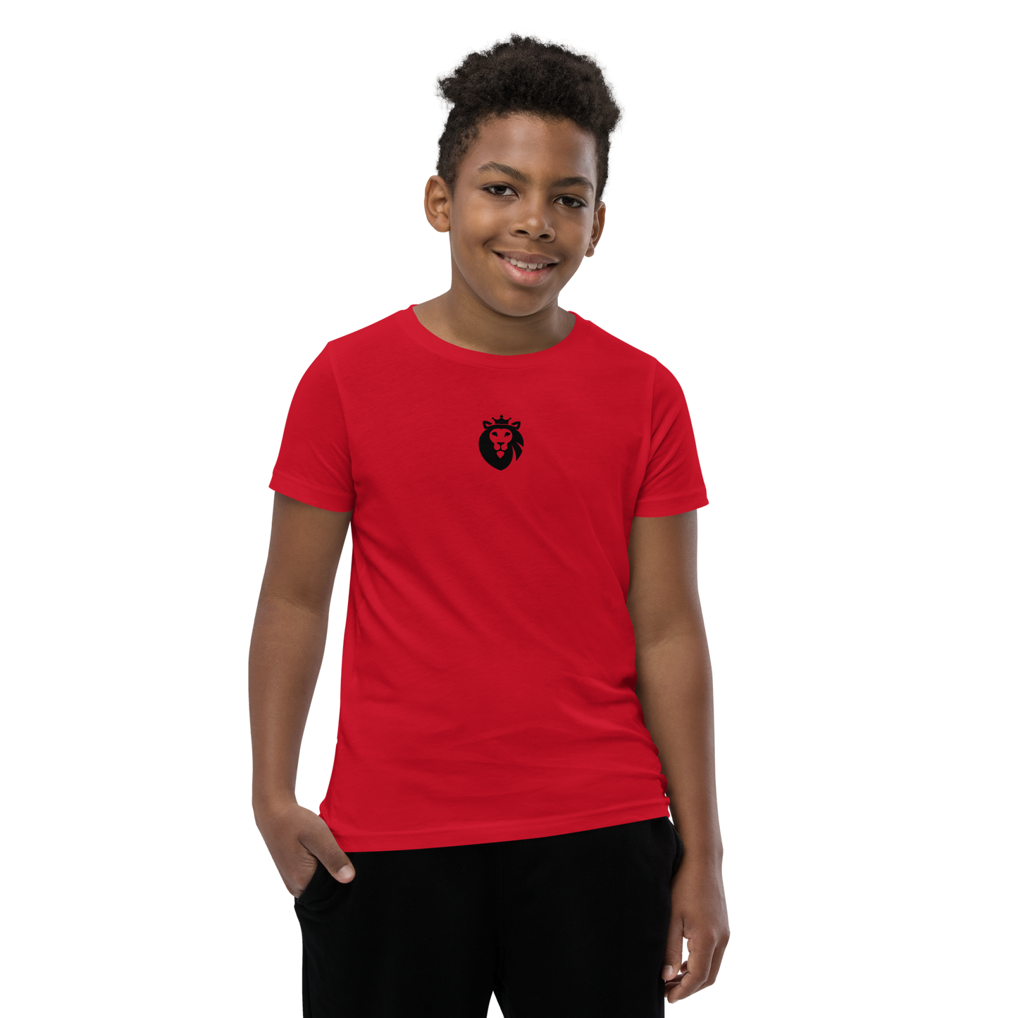Children Lion T Shirt Logo Black Lionsoul